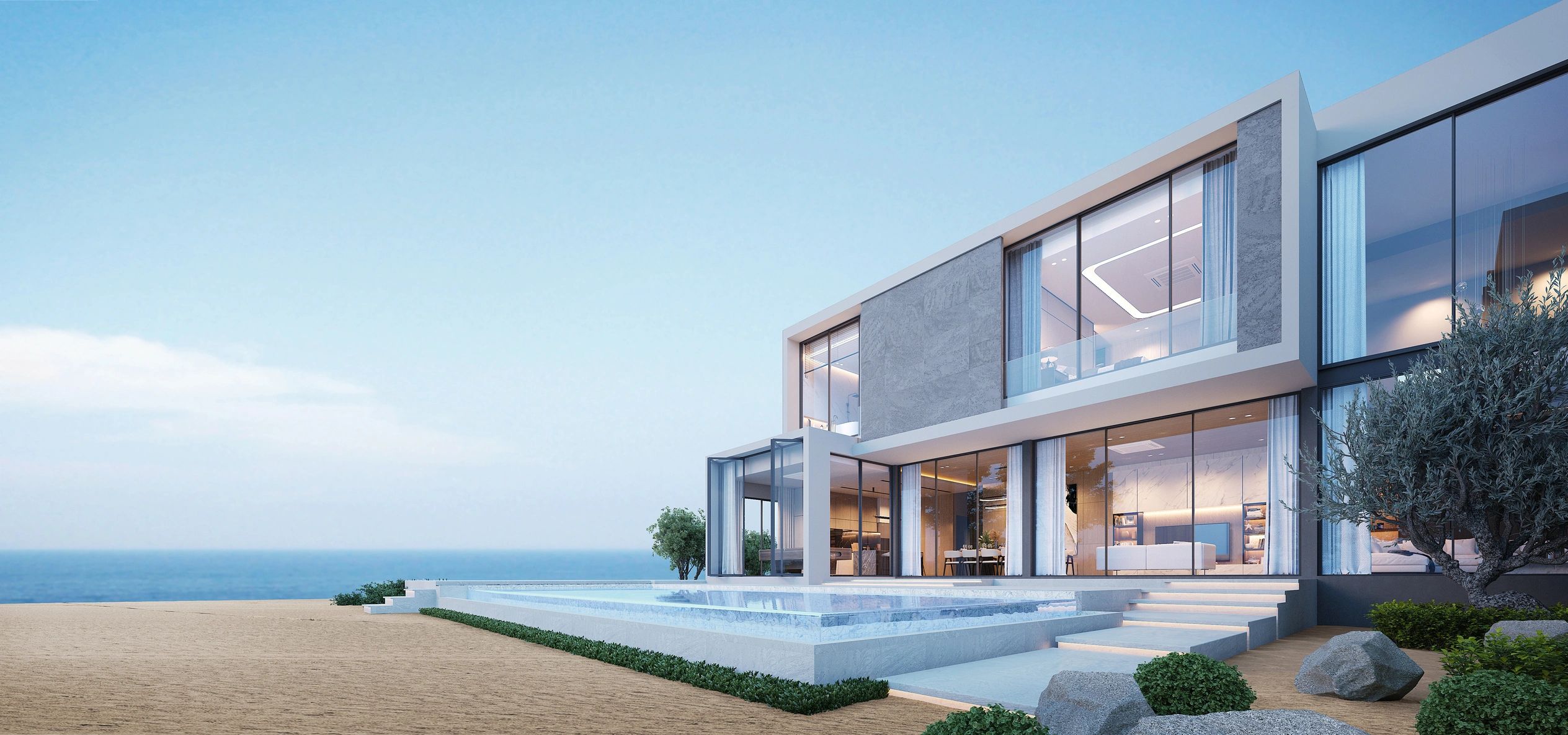 Luxury beachside villa with state-of-the-art amenities.